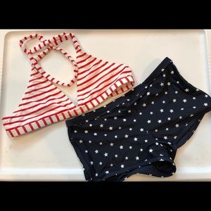 Gapkids NEW patriotic Bikini 14-16